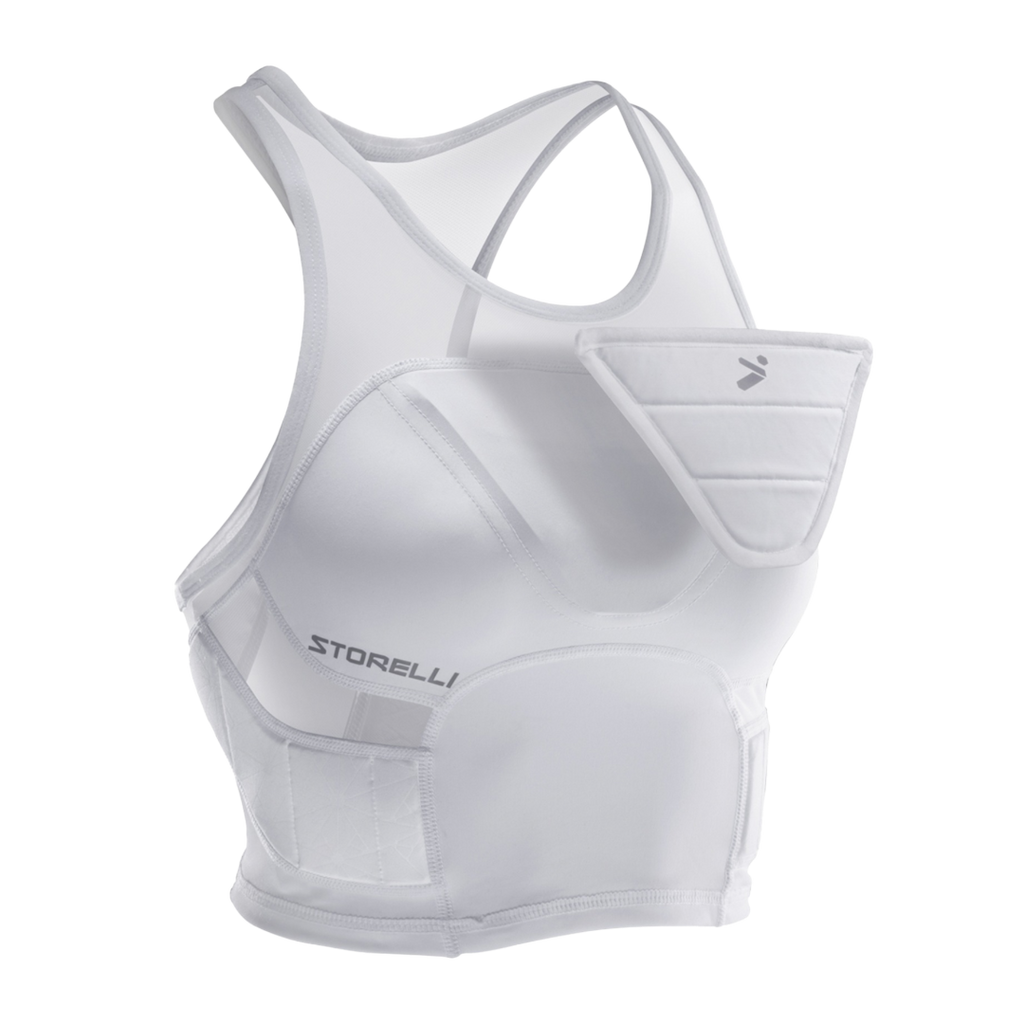 Top Corto BodyShield para Mujer- Blanca