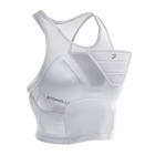 Crop Top da Donna BodyShield - Bianco 