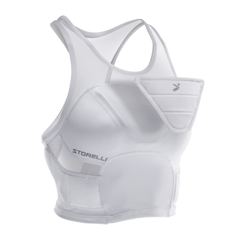 Crop Top da Donna BodyShield - Bianco 